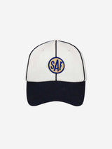 オーセンティックスカウトワッペンボールキャップ(WHITE/NAVY)