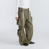 POCKET CARGO PANTS / KHAKI