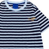 スタンダードインディゴストライプショートスリーブTシャツ (UNISEX)_SYS7TS11NV