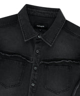 DENIM HALF SHIRT