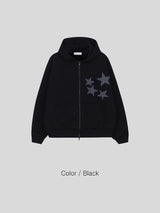 ギャラクシーパッチ ジップパーカー