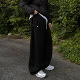 SIIO 起毛サイドスナップスウェットパンツ（3色）