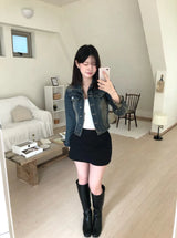 basic mini skirt pants