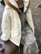 Snow Quilted Round Padded Jacket (4c)