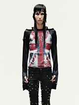 EPL GRUNGE LEATHER LONGSLEEVE