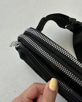 [UNISEX] Square hip belt mini bag