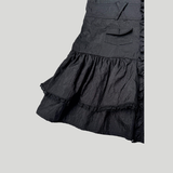 RUFFLE BUTTON DRESS