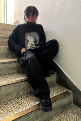 フィアーズマイキャットプリントTシャツ