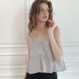 Maga sleeveless blouse (light gray)