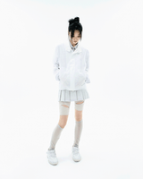 Layered Sheer Blouson / Off White