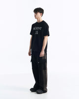 BASIC LOGO HALF T (Black, White) 