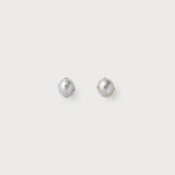 Polkadots Earrings, Silver