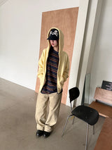 クロップフードジップアップ