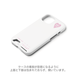 "いちごいちえ" カードポケットケース - ブラック
