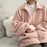 [3 sizes*/unisex!]エルティキャンパスフリースジップアップ
