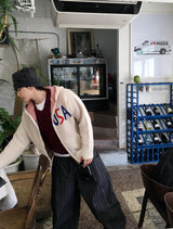No.1568 USA fh KNIT ZIP-UP (3color)
