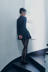 LIORA JACKET DRESS charcoal