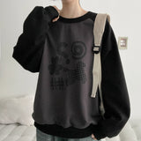 Dot Check Raglan Sweatshirt (4 colors) H&L
