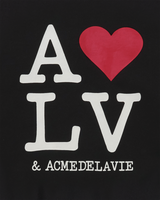 25FW LOVE ADLVスウェットシャツ ブラック