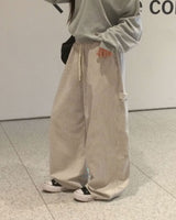 ラグビースナップストライプカーゴパンツ