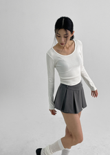 [MADE] Cain Golji Rounding U-neck Long Sleeve T-shirt