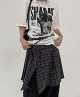 アフタープリントルーズフィット半袖Tシャツ