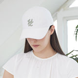 Flow VZ Leather Patch Ball Cap White
