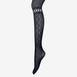Unaine Garterbelt Uneven Stockings