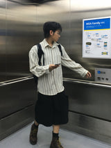 ヴィエンヌ ベルティング カーゴ バミューダ パンツ 3C