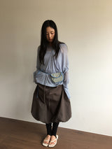 Loop Midi Knee Socks (4color)