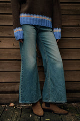 Twilight Bootcut Pants [Blue]