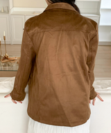 Autumn Suede Collar Jacket