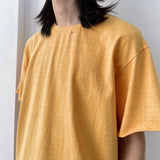 Sunlit Orange Relaxed Tee