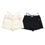 SWAN LAKE SHRRING STRING MICROSHORTS BLACK