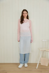 MESH SHEER SIMPLE TOP