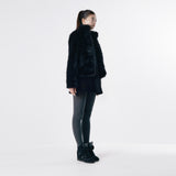 Hairy chain fur jacket 001