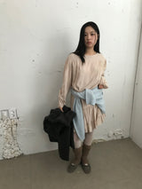 Apricot Pintuck Dress (3 Colors)