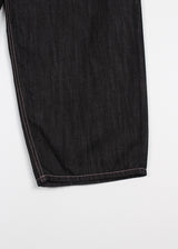 PINK HEART WIDE DENIM