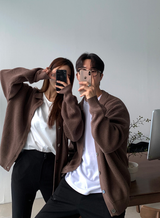 hyper washable hachi kara knit cardigan