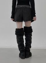 Merve Wrap Skirt Pants