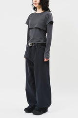 (W) Opening Layered Top (4color)