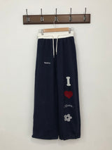 アイ ♥ ハートパッチパンツ