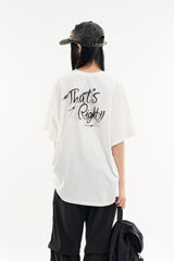 アマリロシャドープリンティドオーバーTシャツ