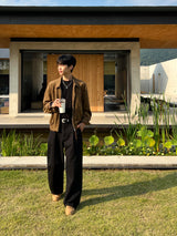 Fidel Seam Suede Jacket (3 colors)