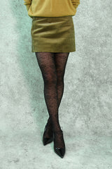 classic rose tights (black)