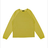 Candy Dot Raglan Tee (yellowish green)