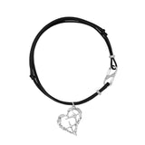 NU SHAPE LEATHER NECKLACE