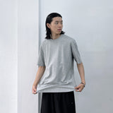 Structured Paneled Oversized Tee