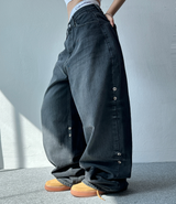 SNAP POINT BLACK DENIM🖤