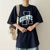 ビッグ A ルーズフィット ショートスリーブ Tシャツ